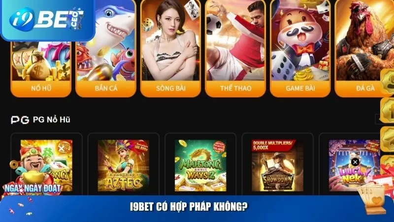 i9BET có hợp pháp không?