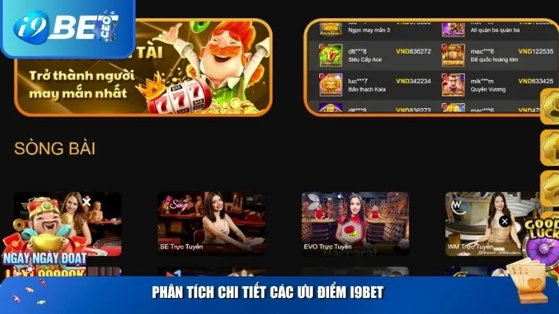 Phân tích chi tiết các ưu điểm i9BET